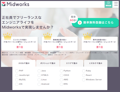 アップスターズフリーランス